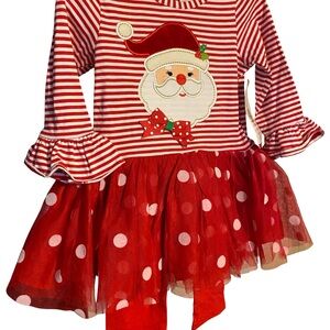 Festive Red Santa Kids outfit
